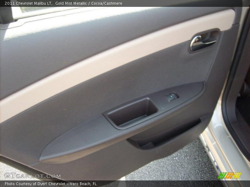 Gold Mist Metallic / Cocoa/Cashmere 2011 Chevrolet Malibu LT