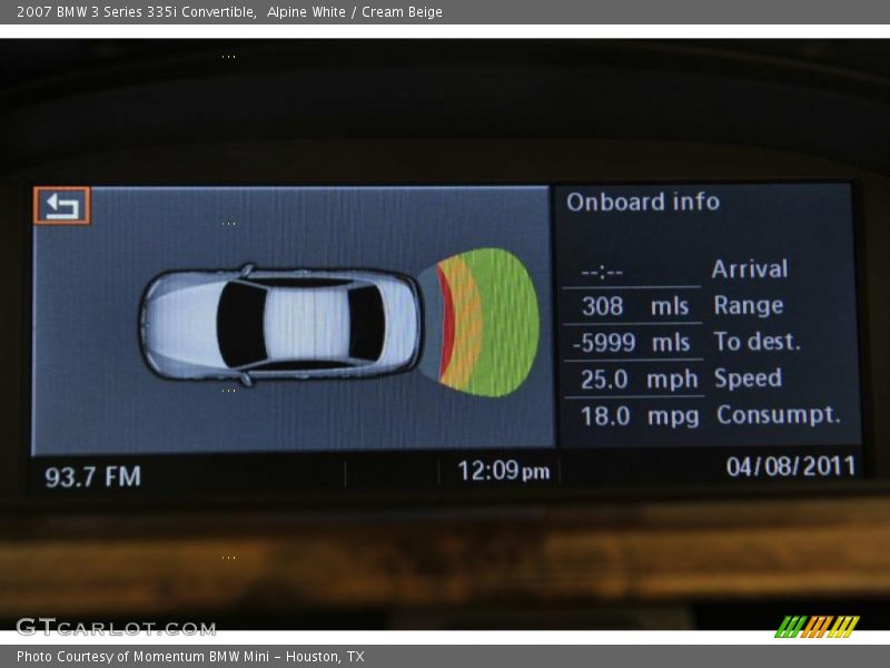 Alpine White / Cream Beige 2007 BMW 3 Series 335i Convertible