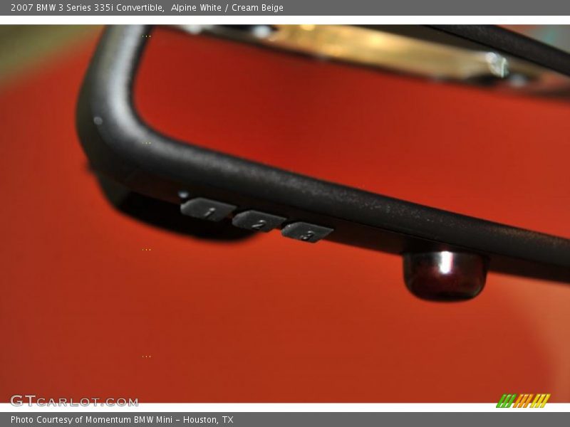 Alpine White / Cream Beige 2007 BMW 3 Series 335i Convertible