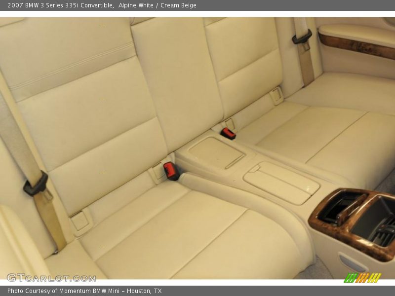 Alpine White / Cream Beige 2007 BMW 3 Series 335i Convertible