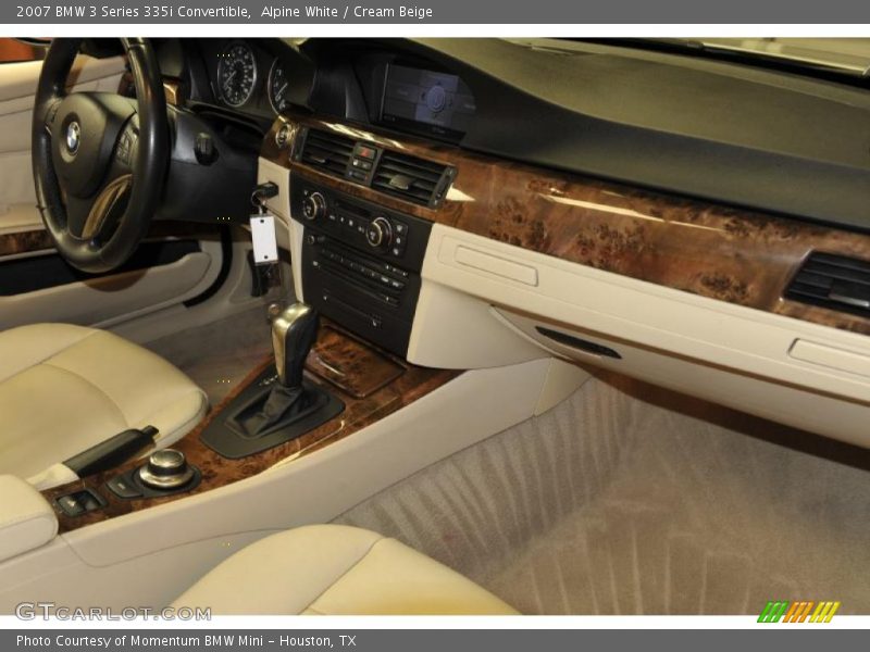 Alpine White / Cream Beige 2007 BMW 3 Series 335i Convertible