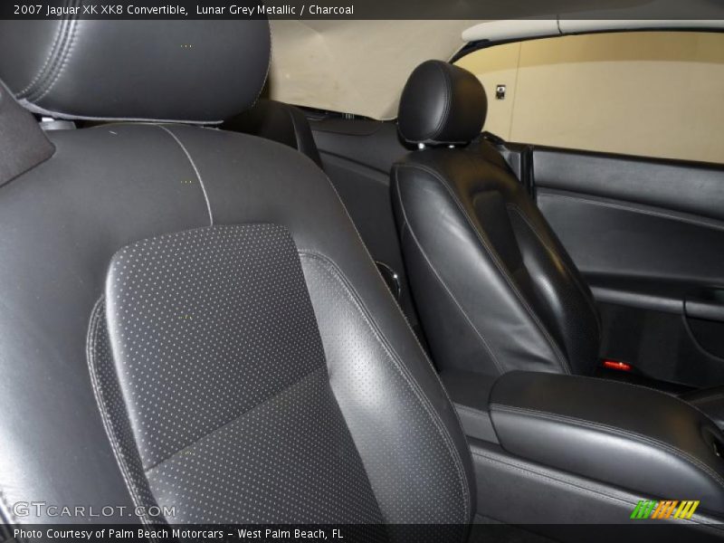 Lunar Grey Metallic / Charcoal 2007 Jaguar XK XK8 Convertible