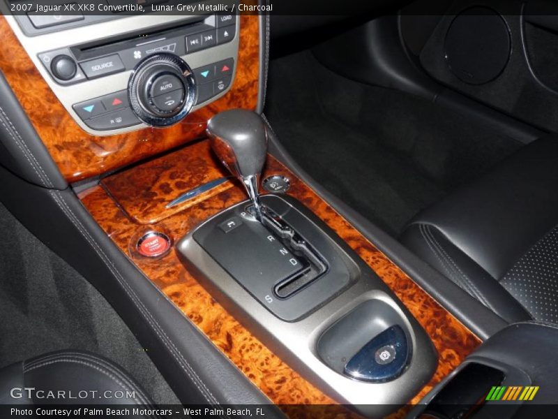 Lunar Grey Metallic / Charcoal 2007 Jaguar XK XK8 Convertible