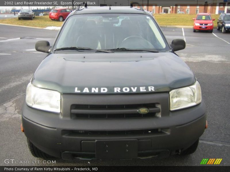 Epsom Green / Black 2002 Land Rover Freelander SE