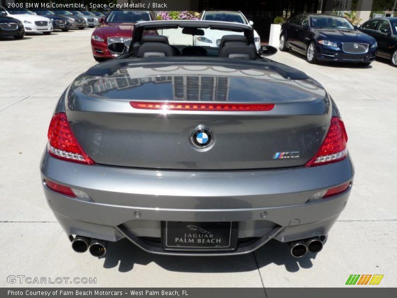 Space Grey Metallic / Black 2008 BMW M6 Convertible