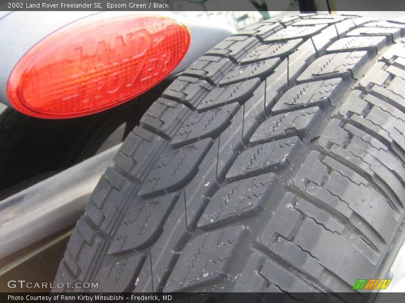 Epsom Green / Black 2002 Land Rover Freelander SE