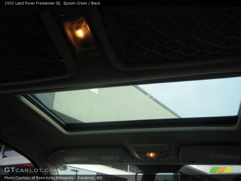 Epsom Green / Black 2002 Land Rover Freelander SE