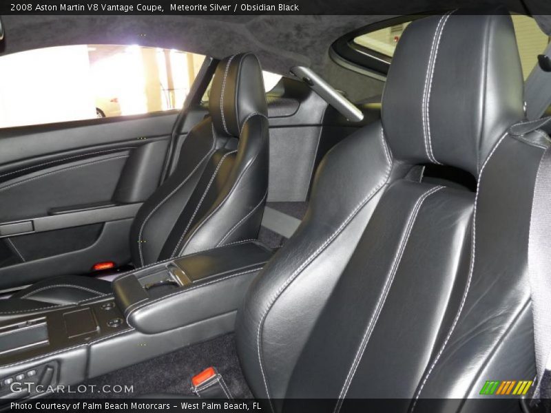  2008 V8 Vantage Coupe Obsidian Black Interior