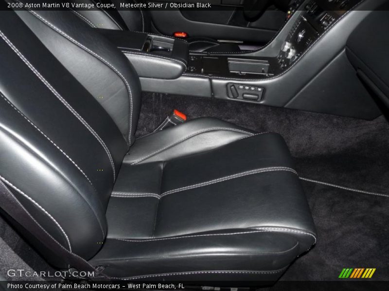  2008 V8 Vantage Coupe Obsidian Black Interior