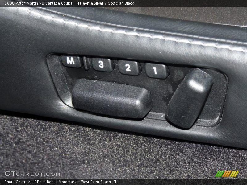 Controls of 2008 V8 Vantage Coupe
