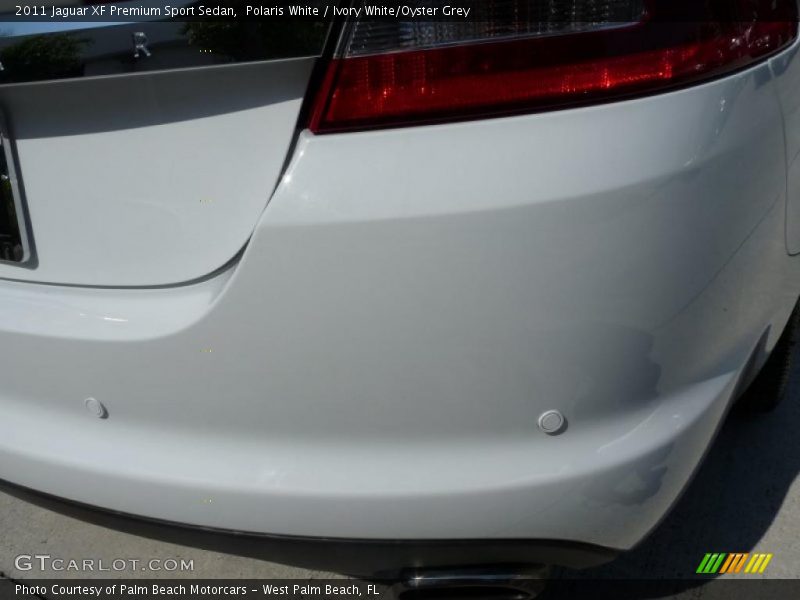 Polaris White / Ivory White/Oyster Grey 2011 Jaguar XF Premium Sport Sedan