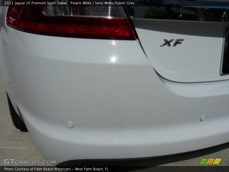 Polaris White / Ivory White/Oyster Grey 2011 Jaguar XF Premium Sport Sedan