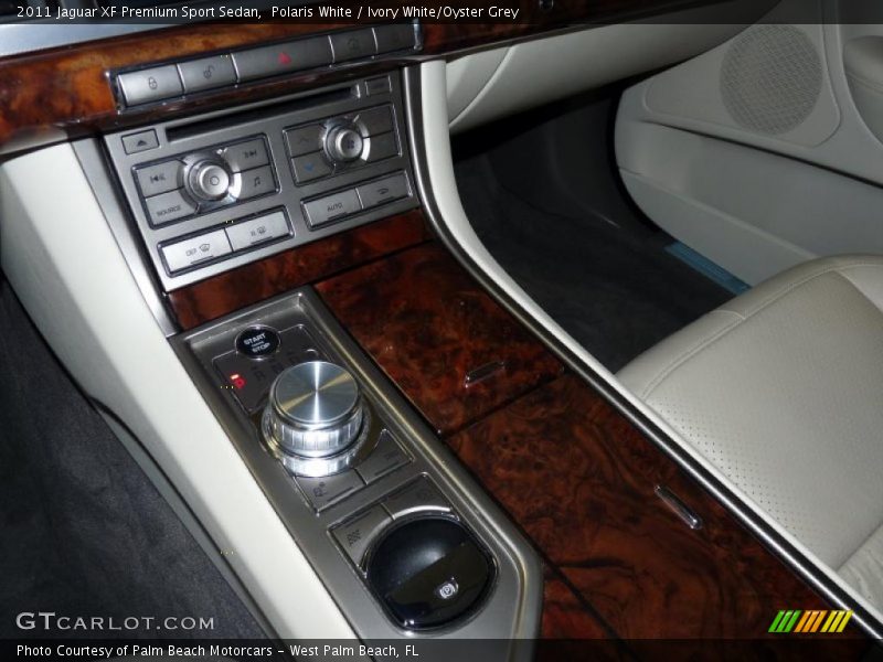 Polaris White / Ivory White/Oyster Grey 2011 Jaguar XF Premium Sport Sedan