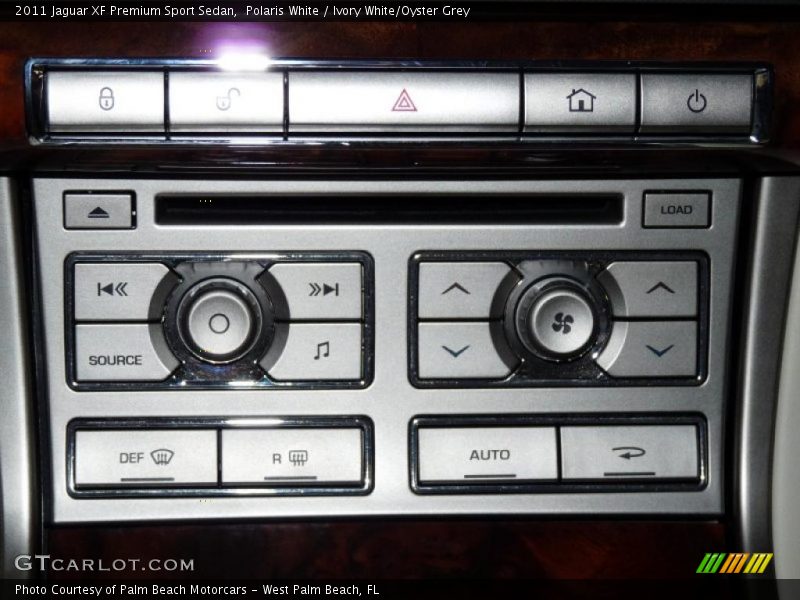 Polaris White / Ivory White/Oyster Grey 2011 Jaguar XF Premium Sport Sedan