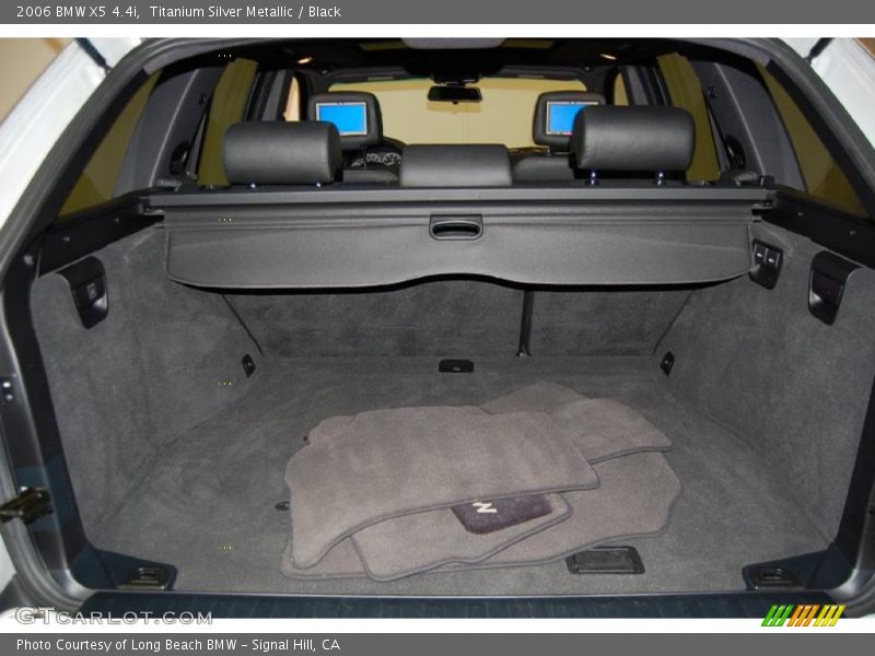 Titanium Silver Metallic / Black 2006 BMW X5 4.4i