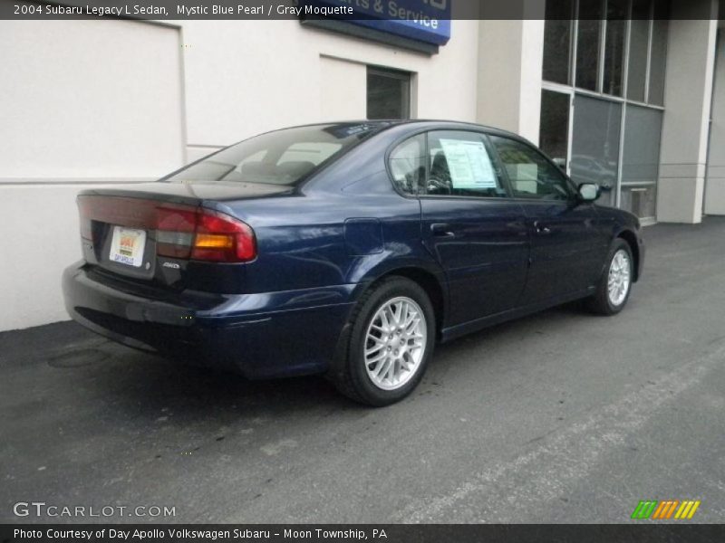 Mystic Blue Pearl / Gray Moquette 2004 Subaru Legacy L Sedan