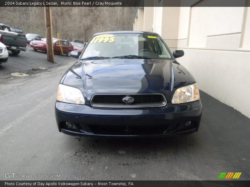 Mystic Blue Pearl / Gray Moquette 2004 Subaru Legacy L Sedan