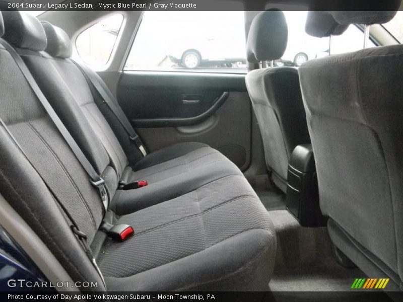 Mystic Blue Pearl / Gray Moquette 2004 Subaru Legacy L Sedan