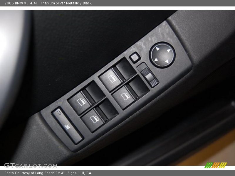 Titanium Silver Metallic / Black 2006 BMW X5 4.4i