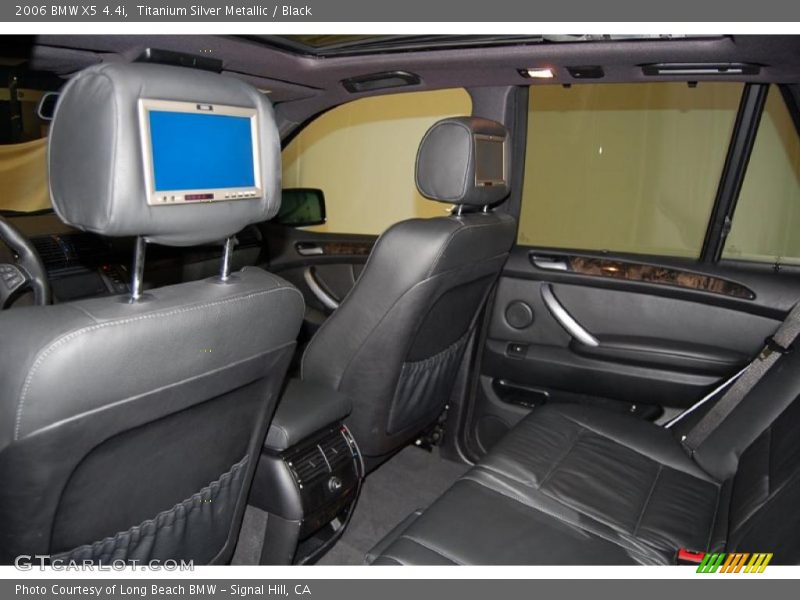 Titanium Silver Metallic / Black 2006 BMW X5 4.4i