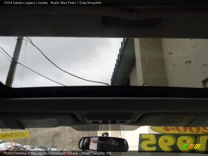 Mystic Blue Pearl / Gray Moquette 2004 Subaru Legacy L Sedan