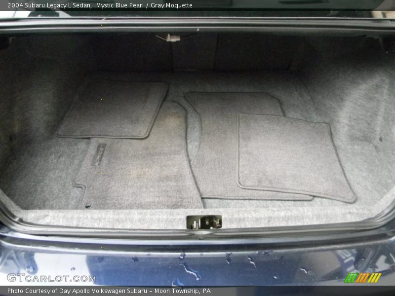 Mystic Blue Pearl / Gray Moquette 2004 Subaru Legacy L Sedan