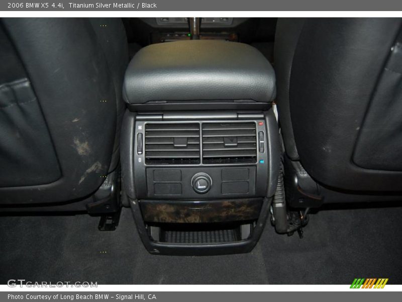 Titanium Silver Metallic / Black 2006 BMW X5 4.4i