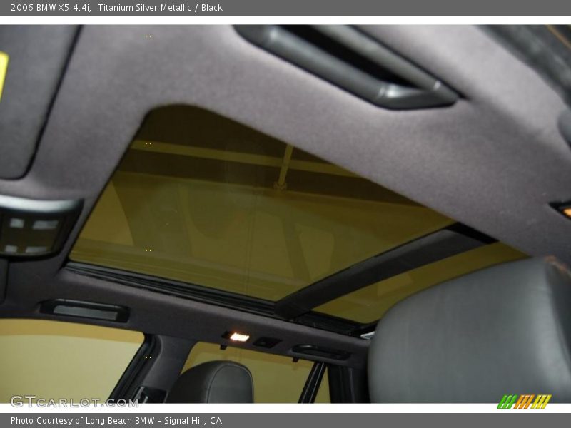 Titanium Silver Metallic / Black 2006 BMW X5 4.4i