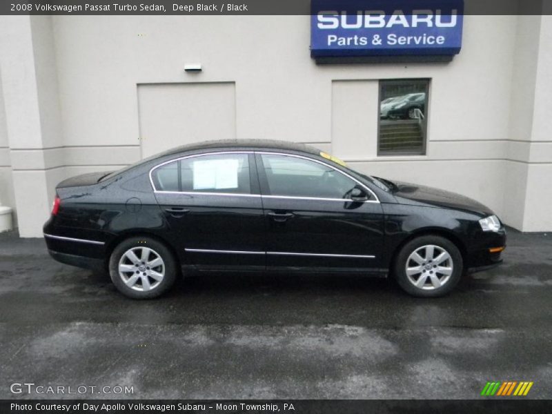 Deep Black / Black 2008 Volkswagen Passat Turbo Sedan