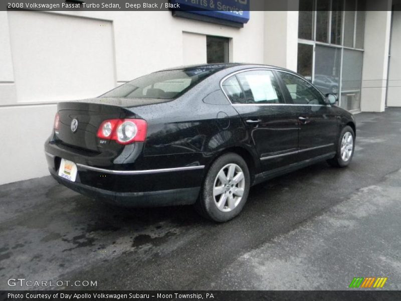 Deep Black / Black 2008 Volkswagen Passat Turbo Sedan