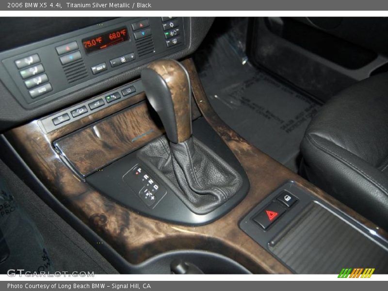 Titanium Silver Metallic / Black 2006 BMW X5 4.4i
