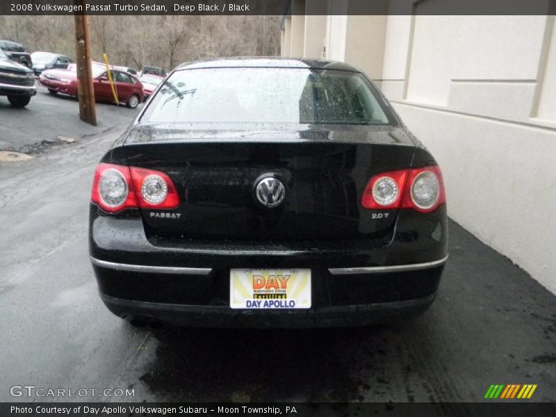 Deep Black / Black 2008 Volkswagen Passat Turbo Sedan