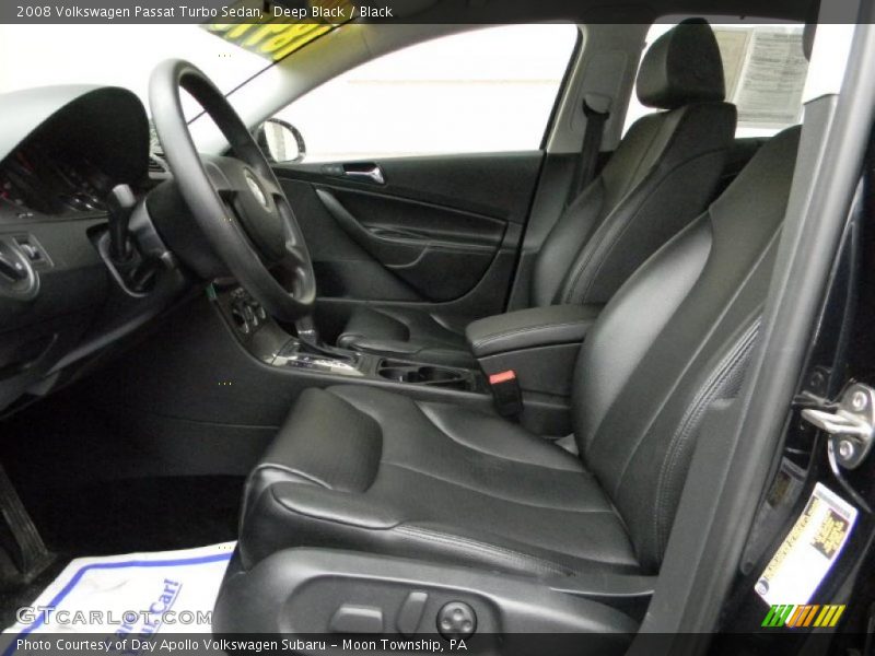Deep Black / Black 2008 Volkswagen Passat Turbo Sedan