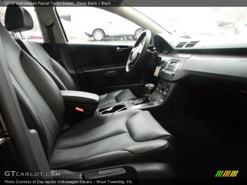 Deep Black / Black 2008 Volkswagen Passat Turbo Sedan