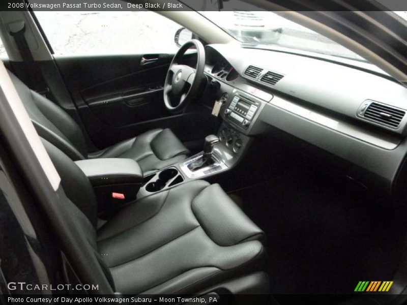 Deep Black / Black 2008 Volkswagen Passat Turbo Sedan