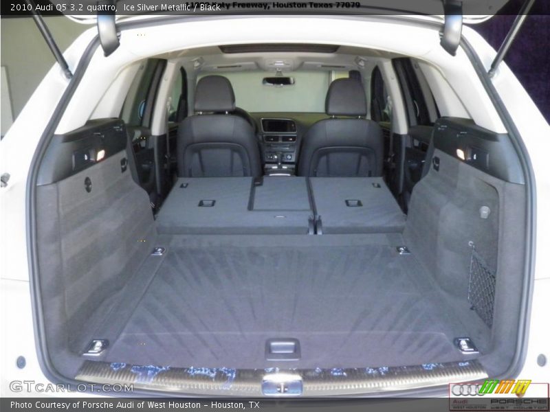 Ice Silver Metallic / Black 2010 Audi Q5 3.2 quattro