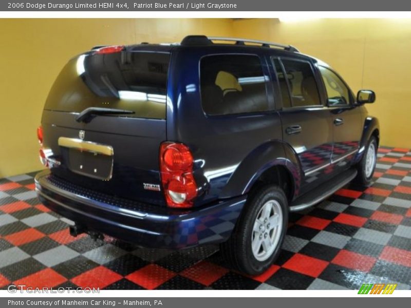 Patriot Blue Pearl / Light Graystone 2006 Dodge Durango Limited HEMI 4x4