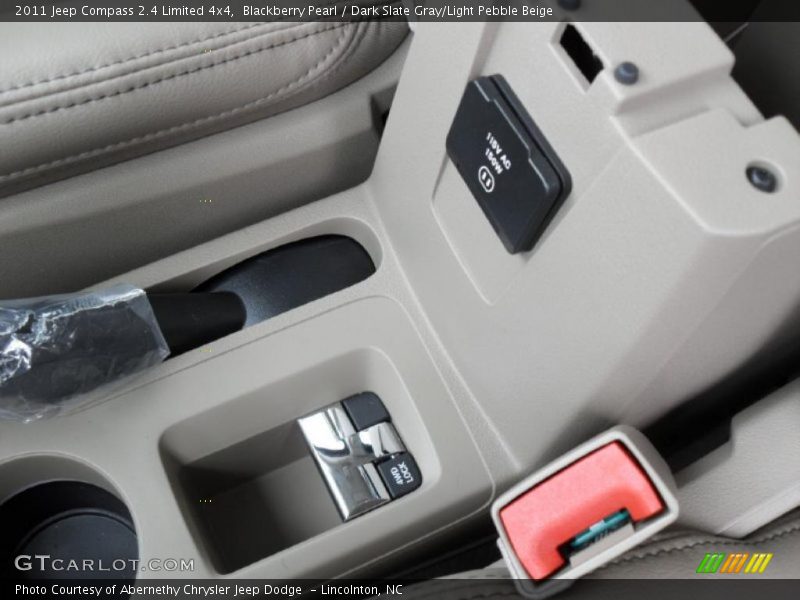 Blackberry Pearl / Dark Slate Gray/Light Pebble Beige 2011 Jeep Compass 2.4 Limited 4x4