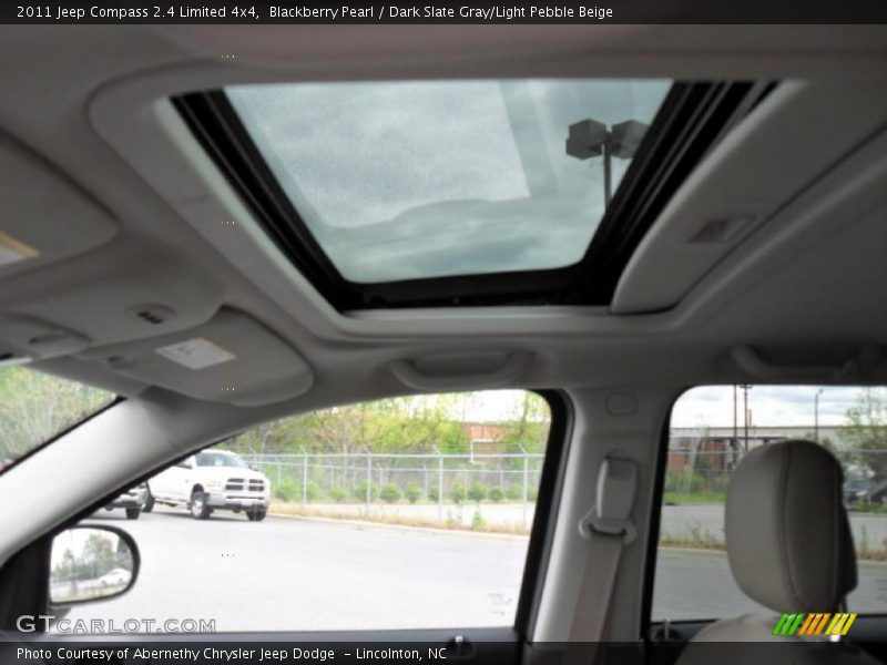 Blackberry Pearl / Dark Slate Gray/Light Pebble Beige 2011 Jeep Compass 2.4 Limited 4x4