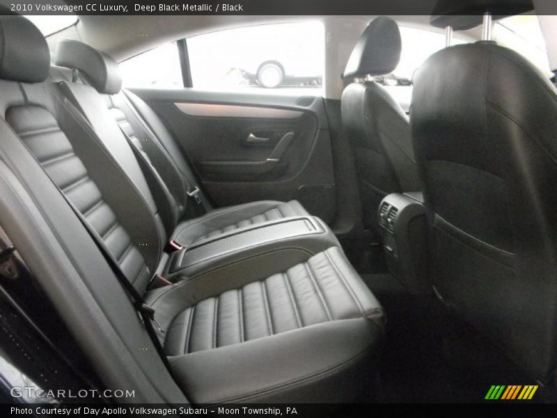 Deep Black Metallic / Black 2010 Volkswagen CC Luxury