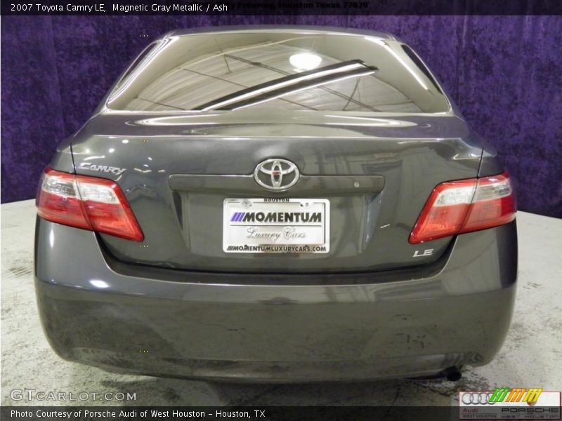 Magnetic Gray Metallic / Ash 2007 Toyota Camry LE