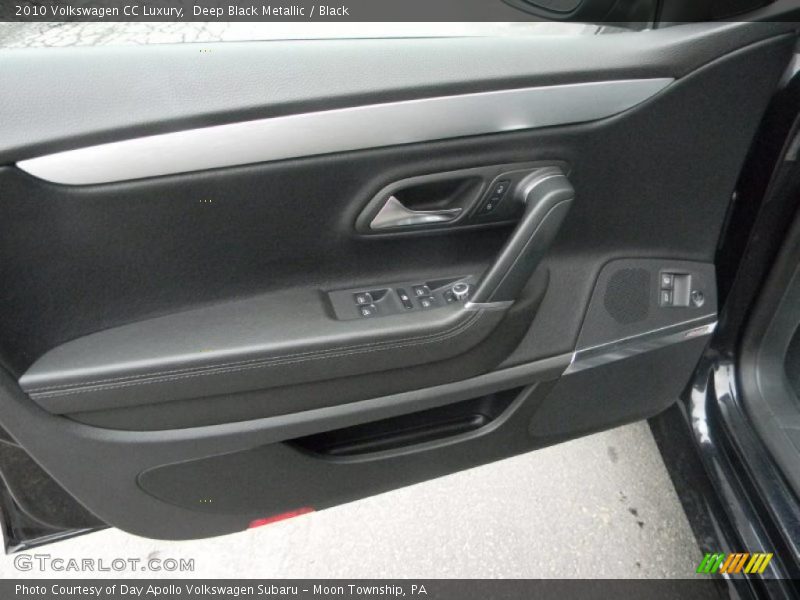 Deep Black Metallic / Black 2010 Volkswagen CC Luxury