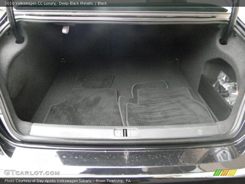 Deep Black Metallic / Black 2010 Volkswagen CC Luxury
