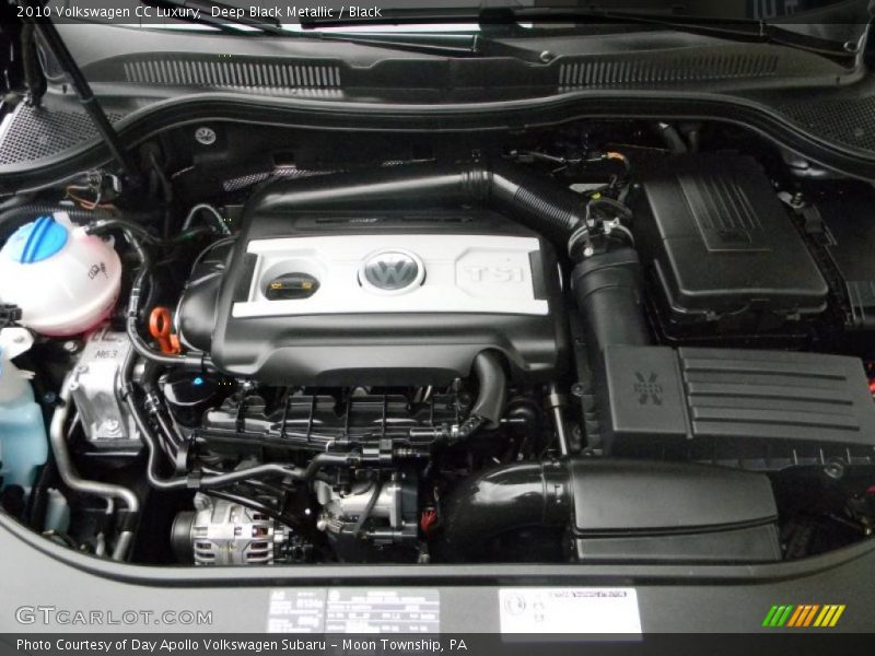  2010 CC Luxury Engine - 2.0 Liter FSI Turbocharged DOHC 16-Valve 4 Cylinder