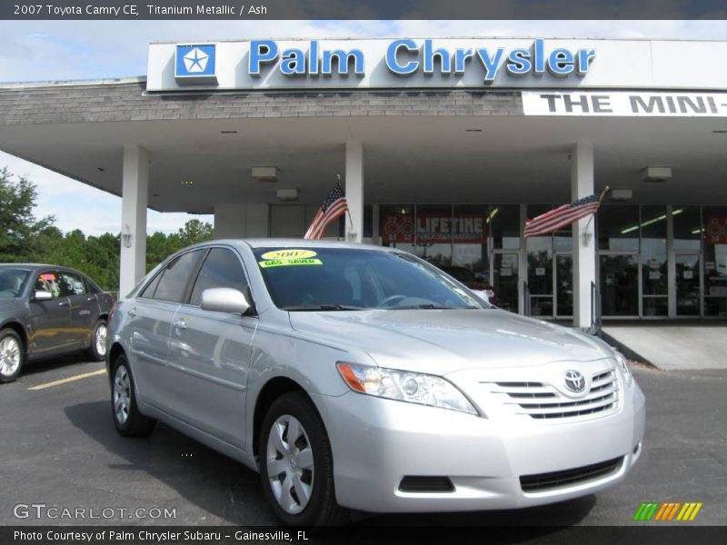 Titanium Metallic / Ash 2007 Toyota Camry CE