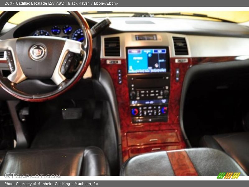 Black Raven / Ebony/Ebony 2007 Cadillac Escalade ESV AWD