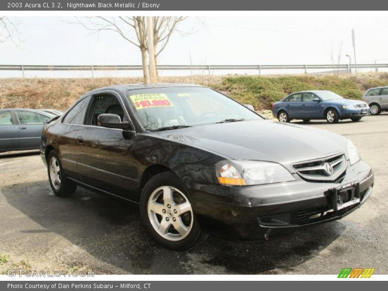 Nighthawk Black Metallic / Ebony 2003 Acura CL 3.2