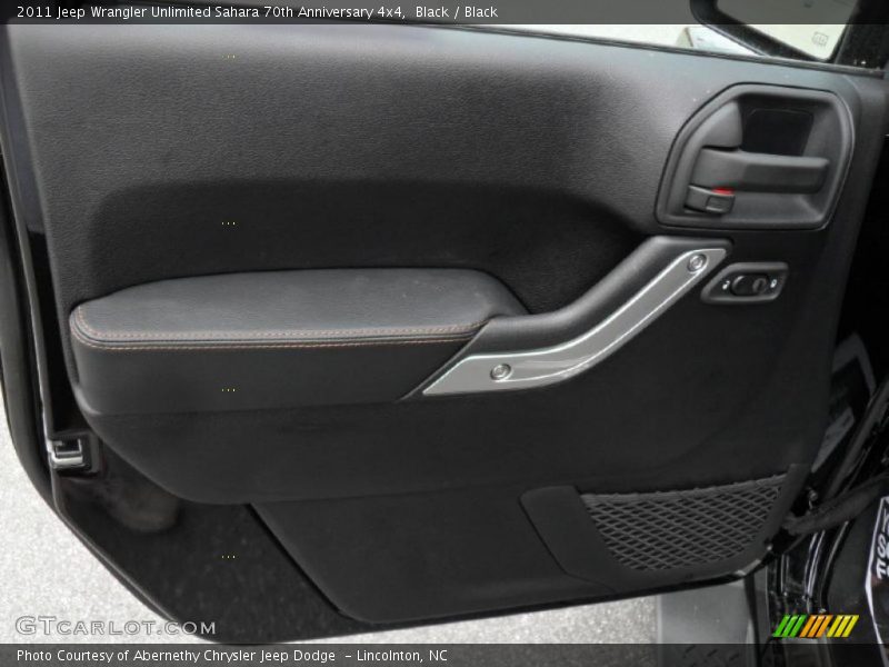 Door Panel of 2011 Wrangler Unlimited Sahara 70th Anniversary 4x4