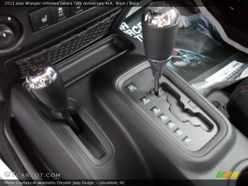  2011 Wrangler Unlimited Sahara 70th Anniversary 4x4 4 Speed Automatic Shifter
