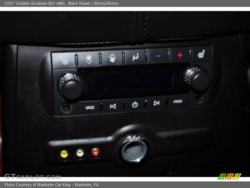 Black Raven / Ebony/Ebony 2007 Cadillac Escalade ESV AWD